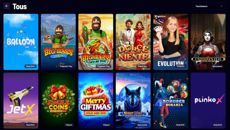 Vegaz Casino machines à sous